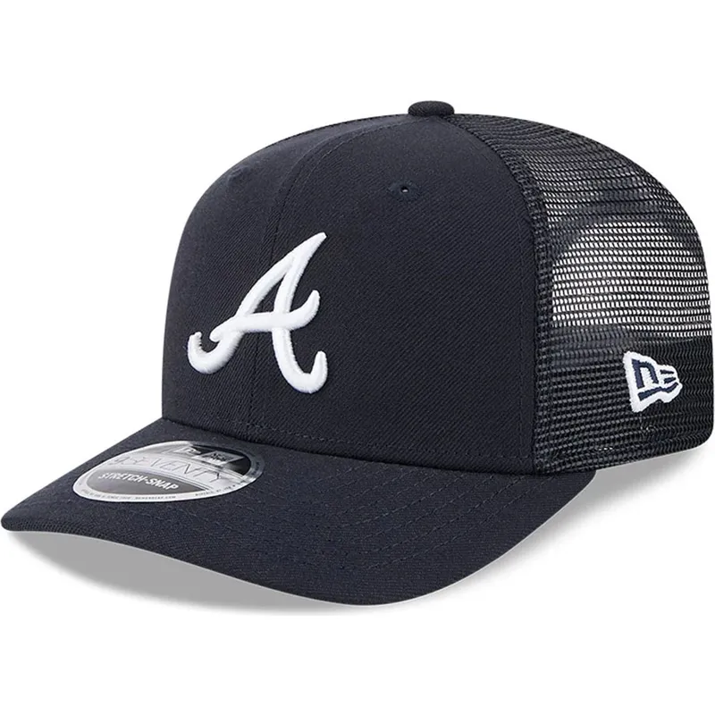 kapa-zaobljena-mornarsko-plava-snapback-9seventy-stretch-snap-evergreen-atlanta-braves-mlb-new-era