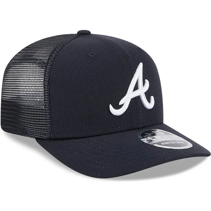 kapa-zaobljena-mornarsko-plava-snapback-9seventy-stretch-snap-evergreen-atlanta-braves-mlb-new-era