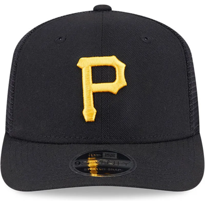 kapa-zaobljena-crna-snapback-9seventy-stretch-snap-evergreen-pittsburgh-pirates-mlb-new-era