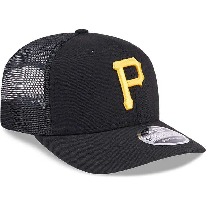 kapa-zaobljena-crna-snapback-9seventy-stretch-snap-evergreen-pittsburgh-pirates-mlb-new-era