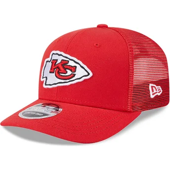 Cap zaobljena red snapback 9SEVENTY Stretch Snap Evergreen Kansas City Chiefs NFL New Era
