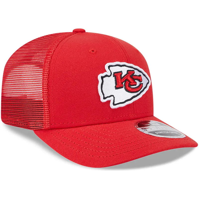 cap-zaobljena-red-snapback-9seventy-stretch-snap-evergreen-kansas-city-chiefs-nfl-new-era