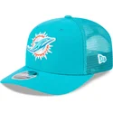new-era-9seventy-stretch-snap-evergreen-miami-dolphins-nfl-blue-trucker-hat