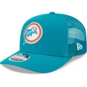 kapa-zaobljena-plava-snapback-9seventy-stretch-snap-evergreen-helmet-miami-dolphins-nfl-new-era