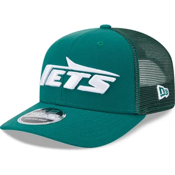 Kapa zaobljena zelena snapback 9SEVENTY Stretch Snap Evergreen New York Jets NFL New Era