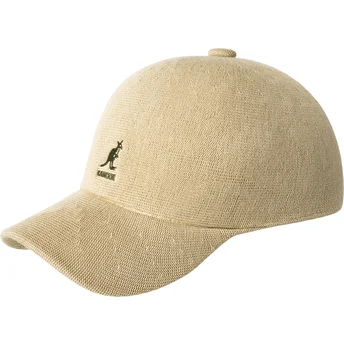 Kapa zaobljena bež podesiv Bamboo Adj Spacecap Kangol