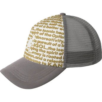 Cap zaobljena gray snapback Kangol