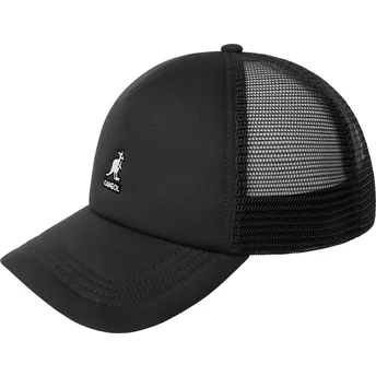 Kapa zaobljena crna snapback Kangaroo Kangol