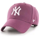 kapa-zaobljena-crvena-snapback-mvp-new-york-yankees-mlb-47-brand