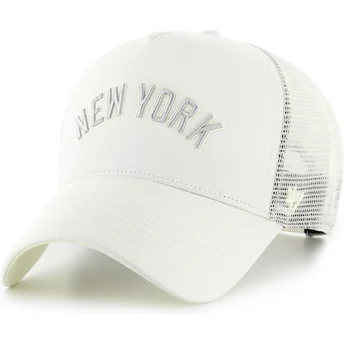 Cap zaobljena beige snapback Offside DT Soft Glow Script New York Yankees MLB 47 Brand