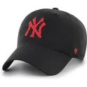 kapa-zaobljena-crna-podesiv-clean-up-eight-bit-hero-new-york-yankees-mlb-47-brand