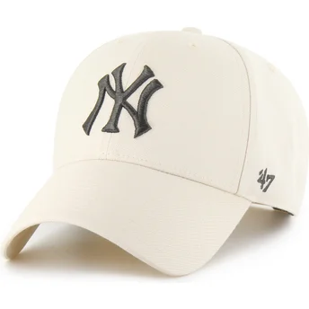 Kapa zaobljena bež snapback MVP New York Yankees MLB 47 Brand