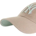 cap-zaobljena-brown-adjustable-strap-clean-up-ballpark-new-york-yankees-mlb-47-brand