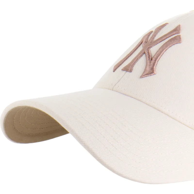 cap-zaobljena-beige-snapback-marron-mvp-ballpark-new-york-yankees-mlb-47-brand