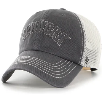 Kape zaobljena crna snapback Clean Up Trailer Script Mesh New York Yankees MLB 47 Brand