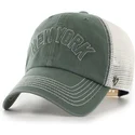 kapa-zaobljena-zelena-snapback-clean-up-trailer-script-mesh-new-york-yankees-mlb-47-brand