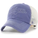 cap-zaobljena-blue-snapback-clean-up-trailer-script-mesh-los-angeles-dodgers-mlb-47-brand