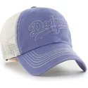 cap-zaobljena-blue-snapback-clean-up-trailer-script-mesh-los-angeles-dodgers-mlb-47-brand