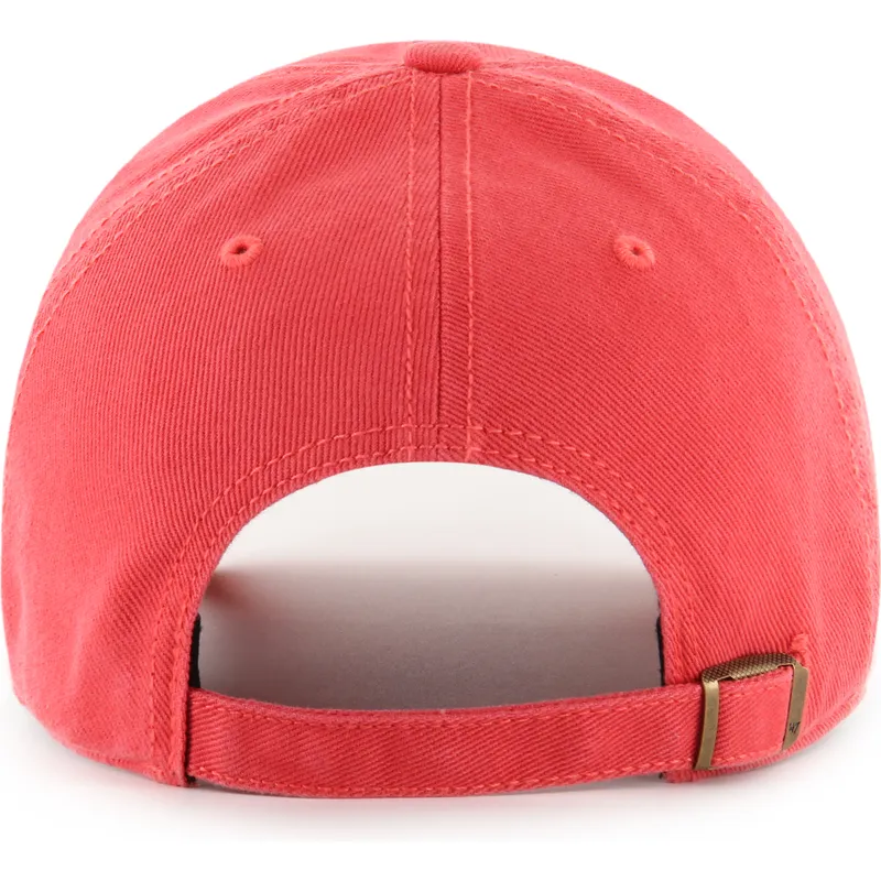 cap-zaobljena-red-adjustable-strap-clean-up-trailer-new-york-yankees-mlb-47-brand cap-zaobljena-red-adjustable-strap-clean-up-trailer-new-york-yankees-mlb-47-brand
