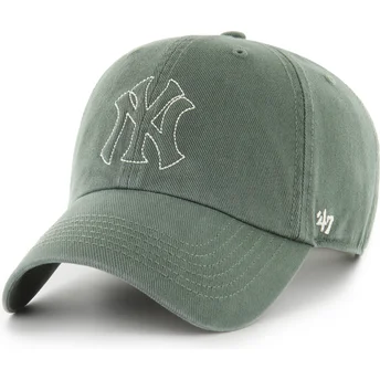 Cap zaobljena green adjustable strap Clean Up Trailer New York Yankees MLB 47 Brand