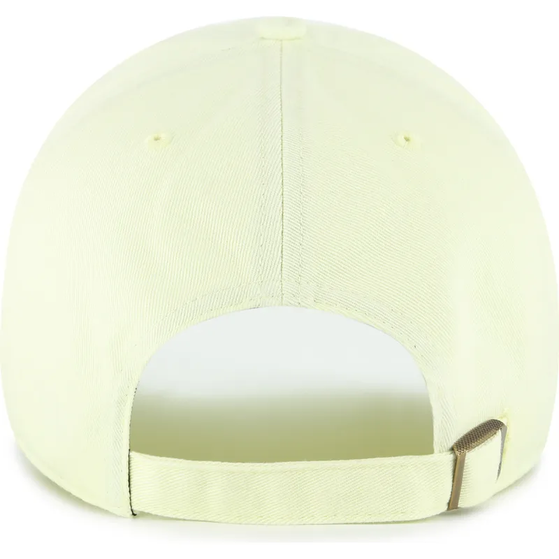 cap-zaobljena-yellow-adjustable-strap-clean-up-no-loop-label-new-york-yankees-mlb-47-brand