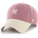 kapa-zaobljena-ruzicasta-podesiv-mvp-base-runner-two-tone-legend-new-york-yankees-mlb-47-brand