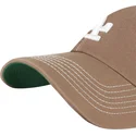 kapa-zaobljena-smeda-snapback-clean-up-trawler-los-angeles-dodgers-mlb-47-brand