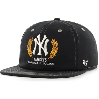 Cap ravna black snapback Captain RL Keepsake New York Yankees MLB 47 Brand