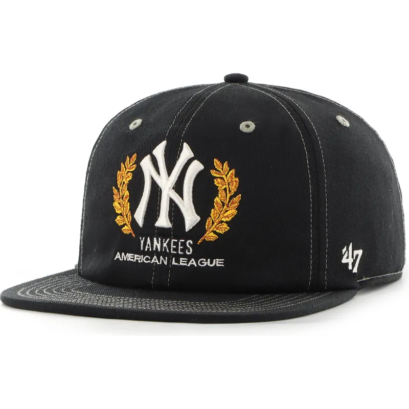 kapa-ravna-crna-snapback-captain-rl-keepsake-new-york-yankees-mlb-47-brand
