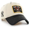 cap-zaobljena-beige-adjustable-strap-clean-up-keepsake-new-york-yankees-mlb-47-brand