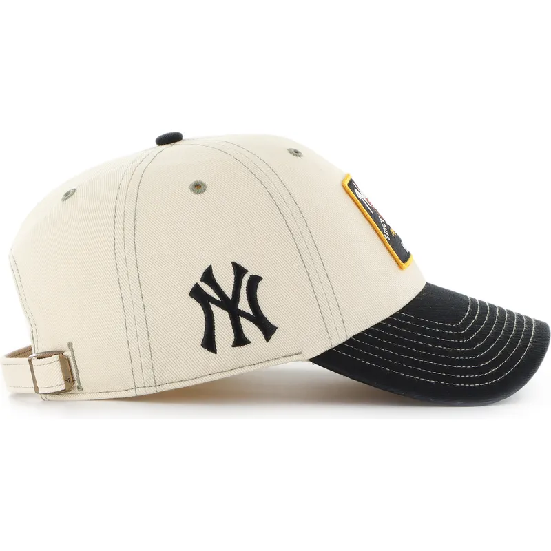 cap-zaobljena-beige-adjustable-strap-clean-up-keepsake-new-york-yankees-mlb-47-brand cap-zaobljena-beige-adjustable-strap-clean-up-keepsake-new-york-yankees-mlb-47-brand