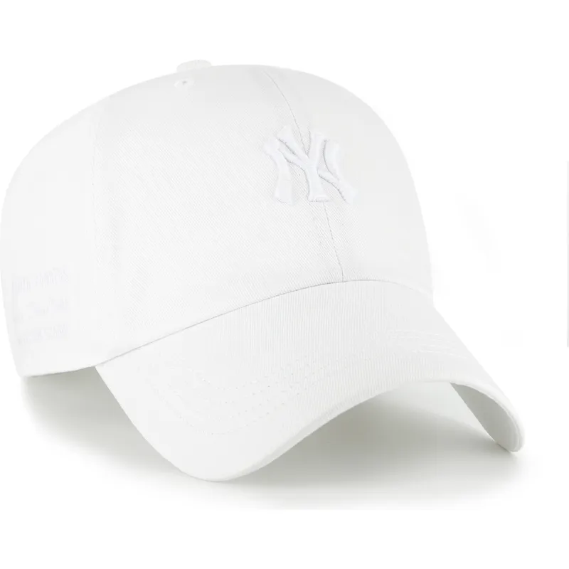 kapa-zaobljena-bijela-podesiv-clean-up-contemporary-two-tone-new-york-yankees-mlb-47-brand
