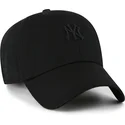 kapa-zaobljena-crna-podesiv-clean-up-contemporary-two-tone-new-york-yankees-mlb-47-brand