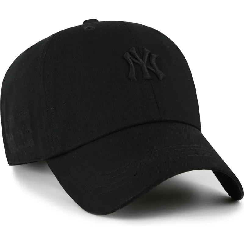 kapa-zaobljena-crna-podesiv-clean-up-contemporary-two-tone-new-york-yankees-mlb-47-brand