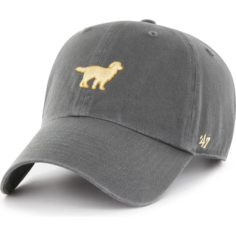 kapa-zaobljena-siva-podesiv-clean-up-dog-base-runner-icon-47-brand