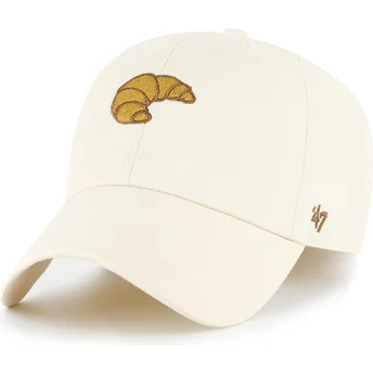 Cap zaobljena beige adjustable strap 47 Brand