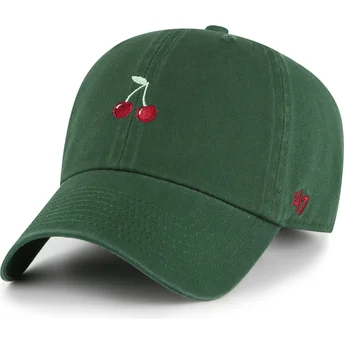 Kapa zaobljena zelena podesiv Cherry Fruit Clean Up Base Runner Icon 47 Brand