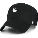 cap-zaobljena-black-adjustable-strap-47-brand