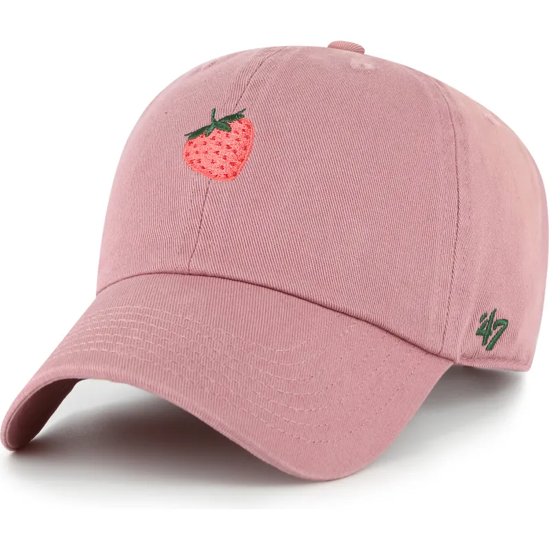 cap-zaobljena-pink-adjustable-strap-47-brand