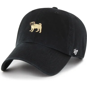 Cap zaobljena black adjustable strap 47 Brand