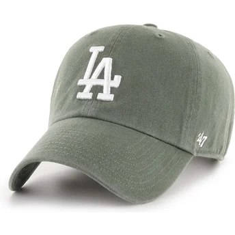 Kapa zaobljena zelena podesiv Clean Up Los Angeles Dodgers MLB 47 Brand
