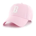 kapa-zaobljena-ruzicasta-podesiv-clean-up-boston-red-sox-mlb-47-brand