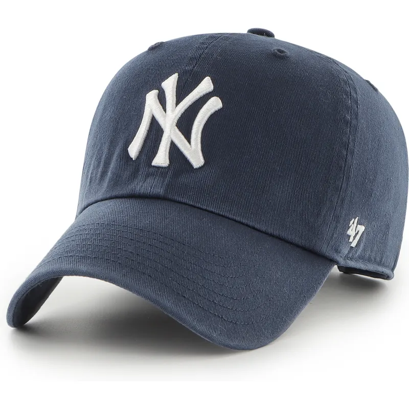 kapa-zaobljena-mornarsko-plava-podesiv-clean-up-new-york-yankees-mlb-47-brand kapa-zaobljena-mornarsko-plava-podesiv-clean-up-new-york-yankees-mlb-47-brand