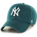 kapa-zaobljena-zelena-podesiv-clean-up-pacific-green-new-york-yankees-mlb-47-brand