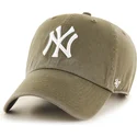 kapa-zaobljena-zelena-podesiv-clean-up-sandalwood-new-york-yankees-mlb-47-brand