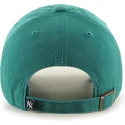 cap-zaobljena-green-adjustable-strap-clean-up-tailgate-teal-new-york-yankees-mlb-47-brand