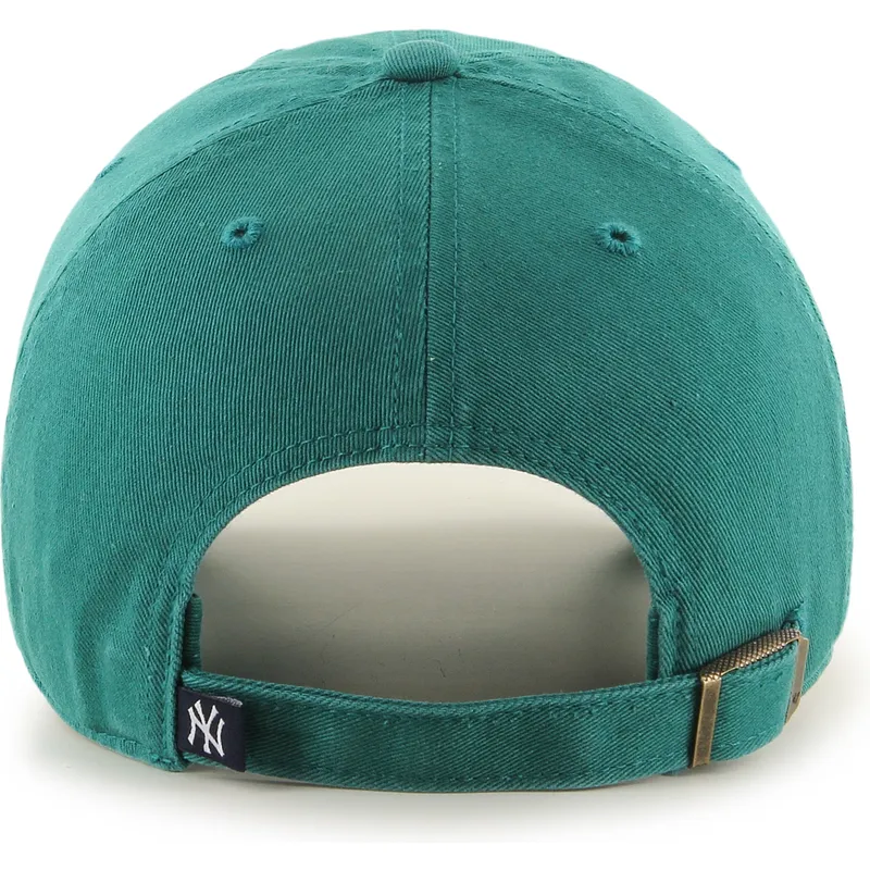 cap-zaobljena-green-adjustable-strap-clean-up-tailgate-teal-new-york-yankees-mlb-47-brand cap-zaobljena-green-adjustable-strap-clean-up-tailgate-teal-new-york-yankees-mlb-47-brand