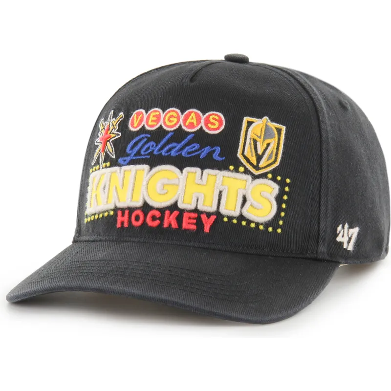 kapa-zaobljena-crna-snapback-hitch-rf-charlton-vegas-golden-knights-nhl-47-brand