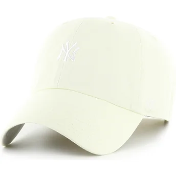Kape zaobljena žuta podesiva traka Clean Up Base Runner New York Yankees MLB 47 Brand