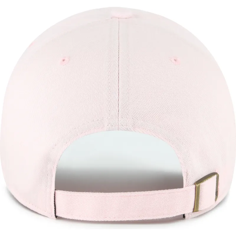 kapa-zaobljena-ruzicasta-podesiv-clean-up-base-runner-new-york-yankees-mlb-47-brand